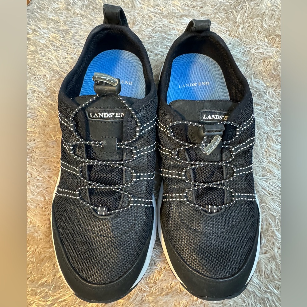 Lands End mesh slip on sneakers.  Size 7B